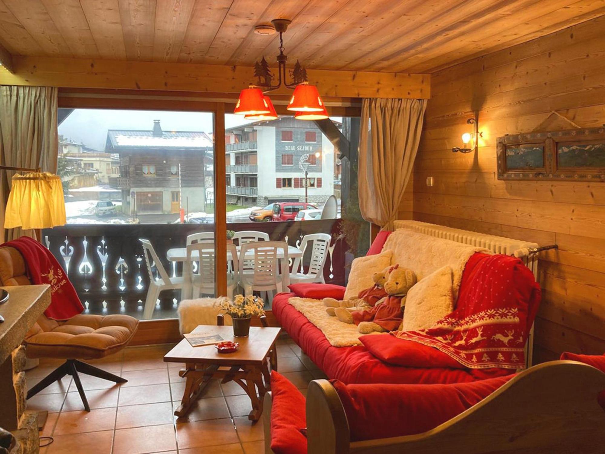 Apartment 3 Chambres, Cheminee, Balcon, Centre Les Gets, Pres Des Pistes Et Commodites - Fr-1-671-14 *